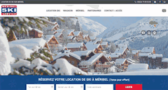 Desktop Screenshot of meribel-ski-service.com